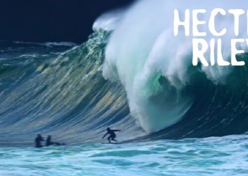 SURF EN UN SLAB GIGANTE IRLANDÉS